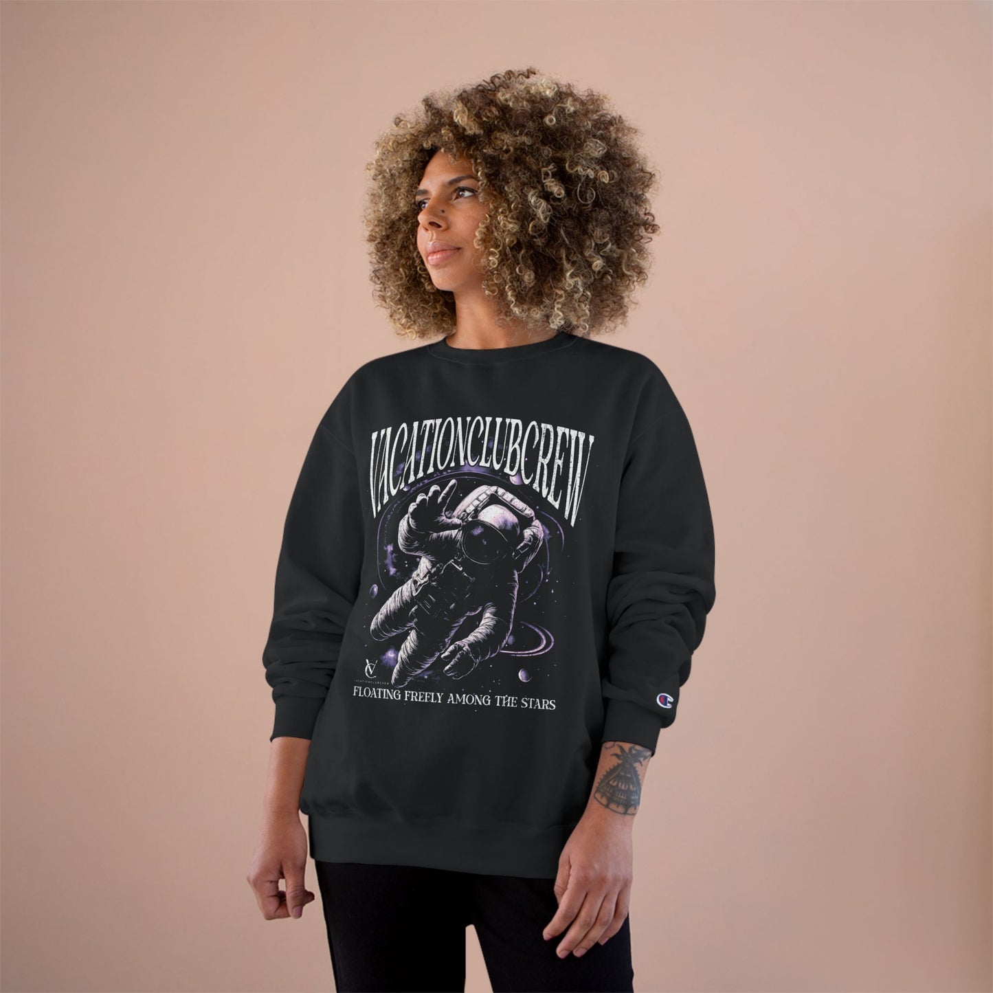 Cozy Astronaut Champion Sweatshirt, Unisex Space Crew Sweatshirt, Vacation Club Crew Apparel, Perfect for Space Lovers, Gift for [...]
