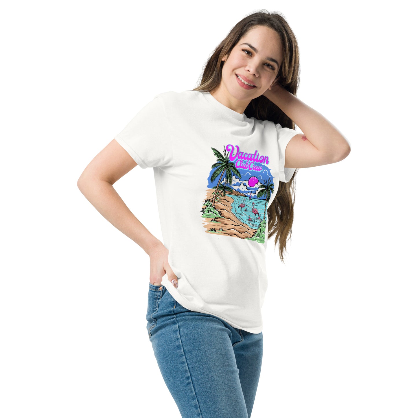 Flamingo Beach Tshirt